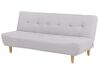 Fabric Sofa Bed Light Grey ALSTEN_807005