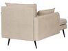 Right Hand Chaise Lounge Beige YERRES_926213