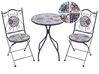 Metal Garden Bistro Set Black CIVITA_930735