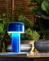 Bezprzewodowa lampa stołowa LED BESOS Ze ściemniaczem Metal Niebieski