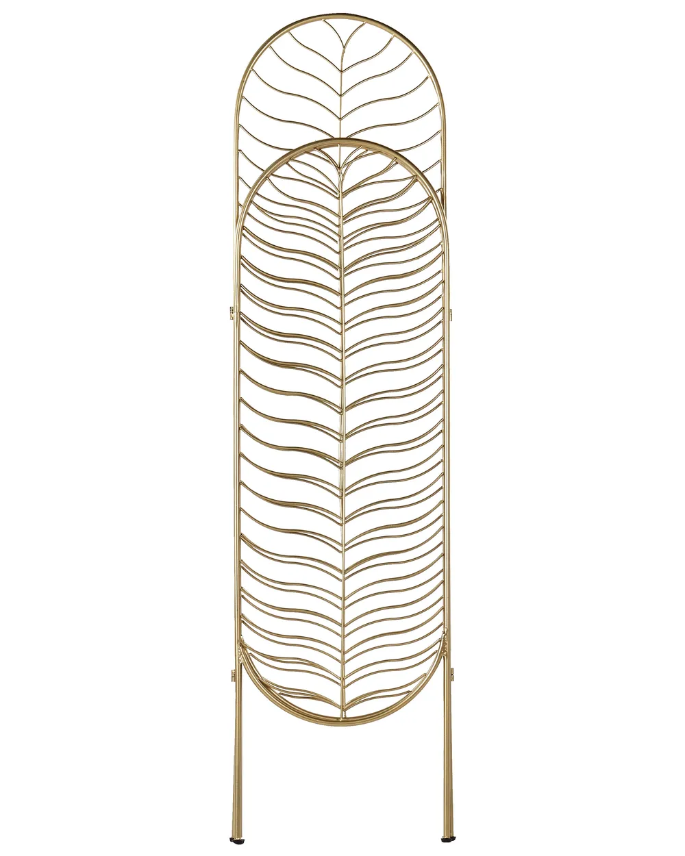 3-panelowy parawan pokojowy PESCIA 120 cm 160 cm Złoty_936126