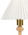 Lampada da tavolo legno chiaro 39 cm COOKS_872643