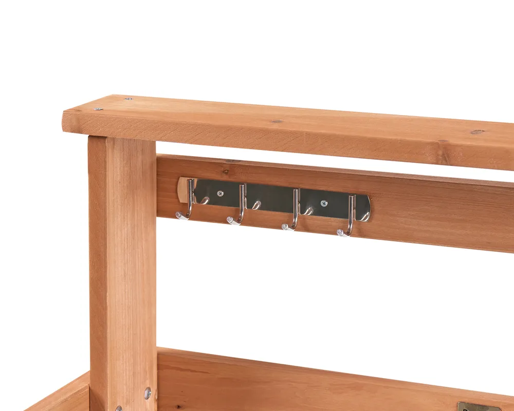 Ültetőasztal ALTOLIA 70 cm 119 cm Fenyőfa Barna_1032132