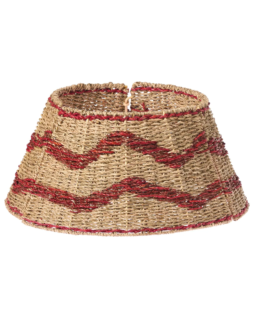 Christmas Tree Collar HIVER 51 cm Seagrass Red