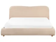 Ottoman Bed BLAGNAC Boucle Beige 180 x 200 cm (EU Super King)_960617