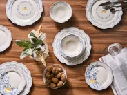 Zastawa stołowa 24-częściowa LOVAGE Porcelana Biały_1115322