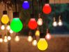 Outdoor String Multicolour Smart LED Lights with App 25 Bulbs ISORTOQ_883495