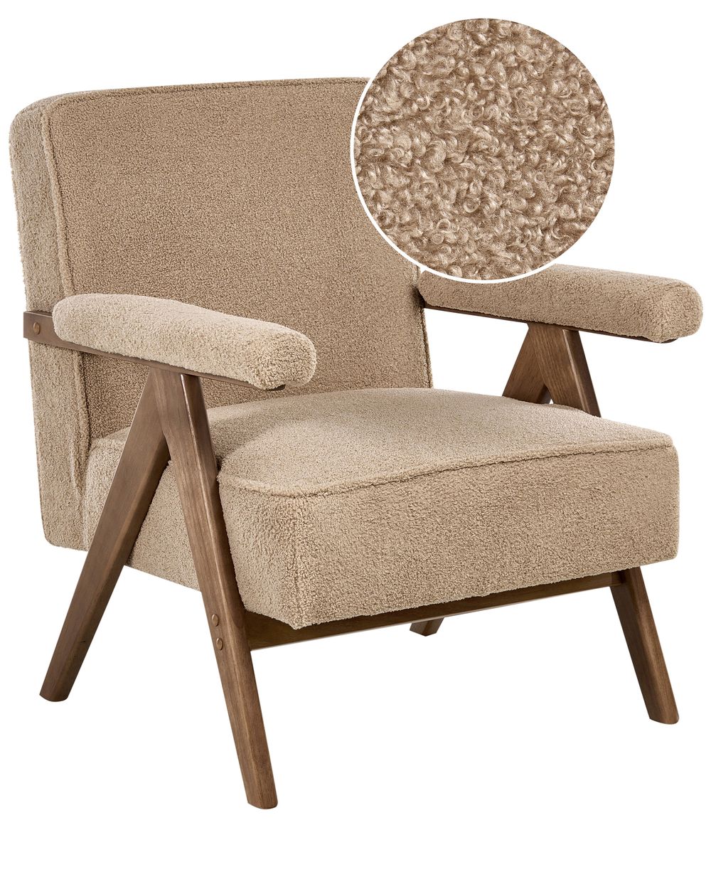 Ricambio Federa Per Poltrona Lillberg IKEA - Dekoria Collezione Living II, Beige Chiaro