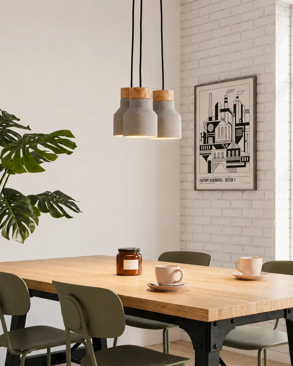 Pendant Lamp BAHT Concrete Grey_1080530