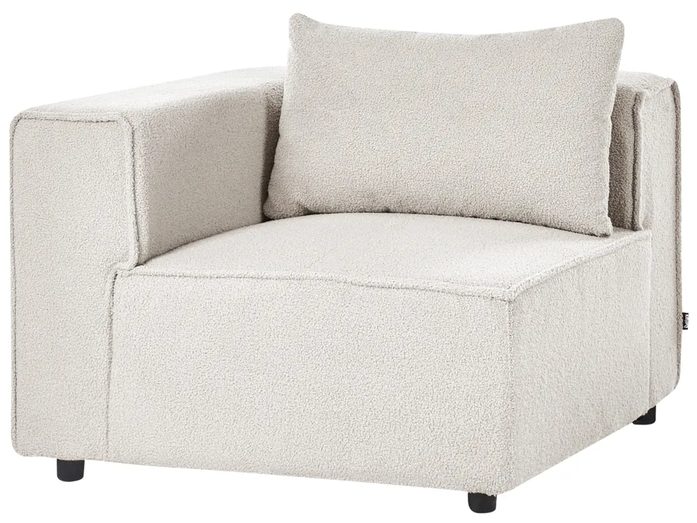 Modular U-Shape Sofa 8 Seater AXEBO Boucle Off-White_1075652