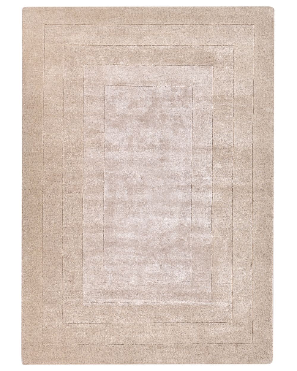 Rug AMADO Beige 160 x 230 cm Viscose