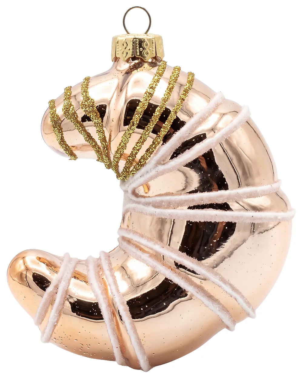 Set of 8 Baubles WINTERFALL Glass Multicolour_1191576