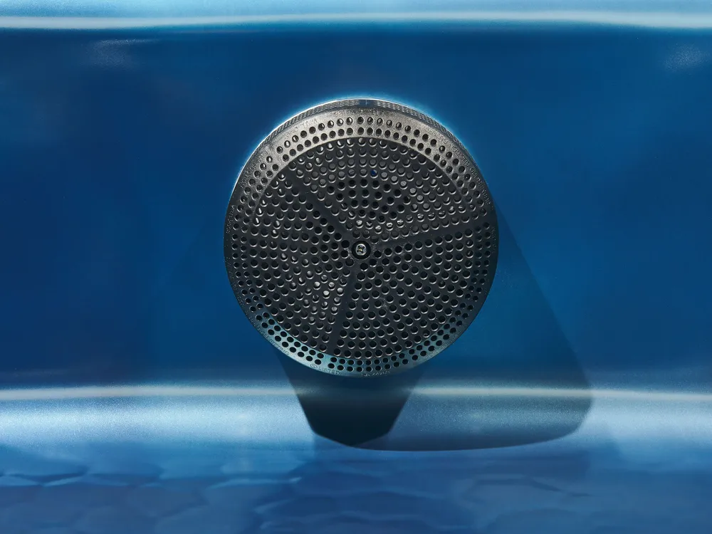 Outdoor Hot Tub with LED TULAROSA Blue_818716
