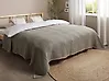 Bedspread CHAGYL Cotton 220 x 240 cm Taupe