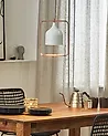 Pendant Lamp MAVONE Metal White