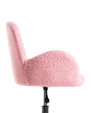 Desk Chair PRIDDY Boucle Pink_1101255