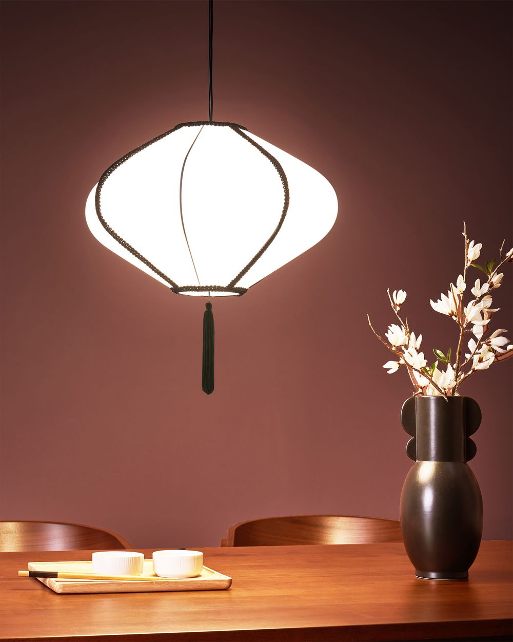 Lampe suspension TUCURO Blanc