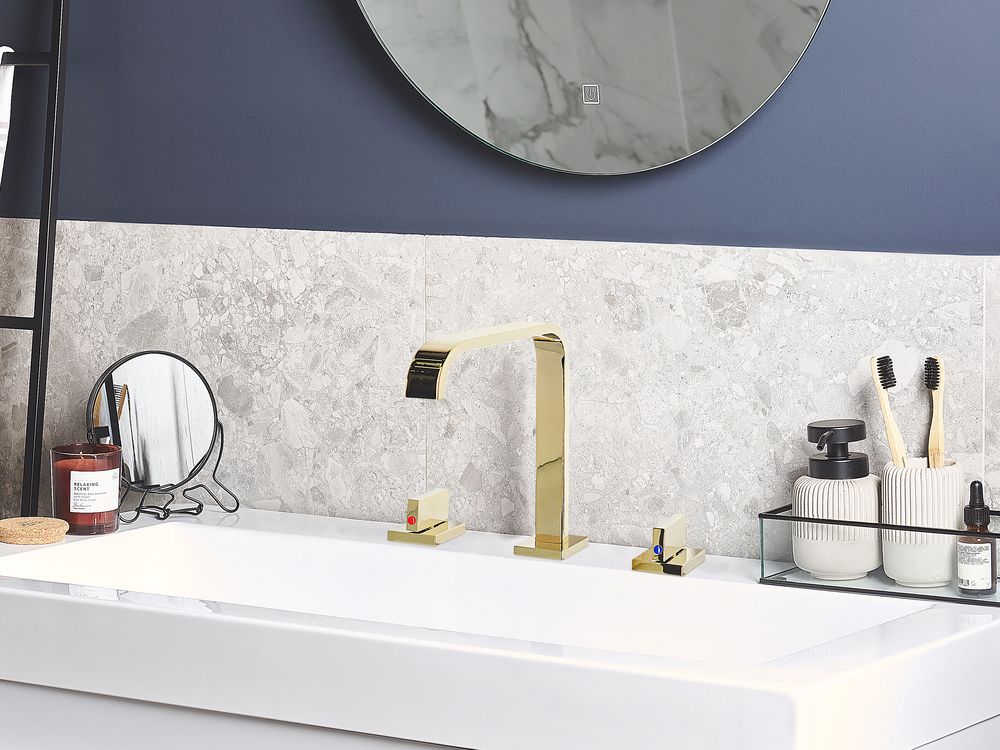 Basin Mixer Tap KAGERA Brass Gold