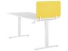 Pannello divisorio per scrivania giallo 80 x 40 cm WALLY_853117