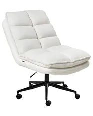 Office Chair ADDISON Boucle White_998626