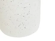Side Table CADINI 33 cm 33 cm Terrazzo Effect Off-White_918869
