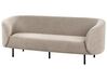 Conjunto de sofás com 6 lugares em tecido taupe LOEN_919697