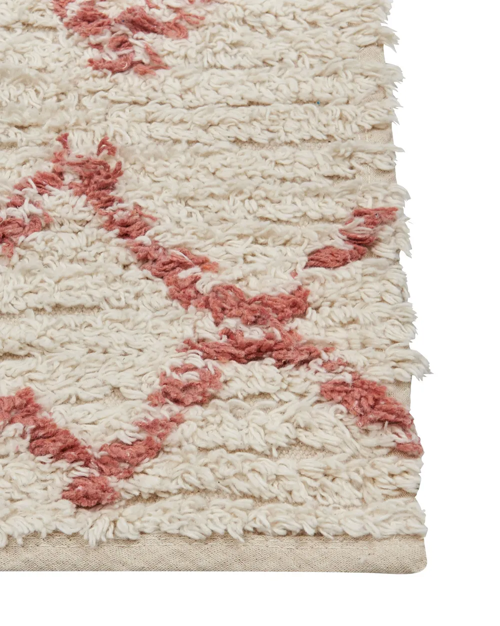 Tappeto BUXAR Beige 160 x 230 cm Cotone_839301