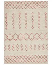 Tappeto BUXAR Beige 160 x 230 cm Cotone_839298