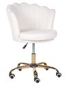 Boucle Desk Chair White MONTICELLO II_851743