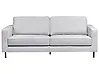 Sofa 3 Seater SAVALEN Fabric Light Grey