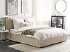 Ottoman Bed MOISSAC Fabric Beige 180 x 200 cm (EU Super King)