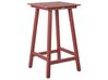 Garden Bistro Set Red ADIRONDACK_938583