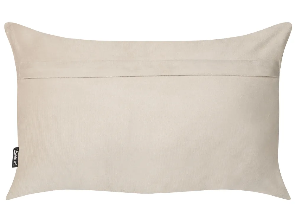 Set di 2 cuscini decorativi beige 45x45cm GAURA Set di 2 cuscini decorativi beige 45x45cm GAURA