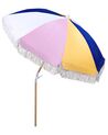 Parasol de jardin ⌀ 150 cm multicolore MONDELLO_848561