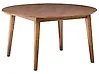Dining Table HUNTLEY Dark Oak 140 cm 140 cm