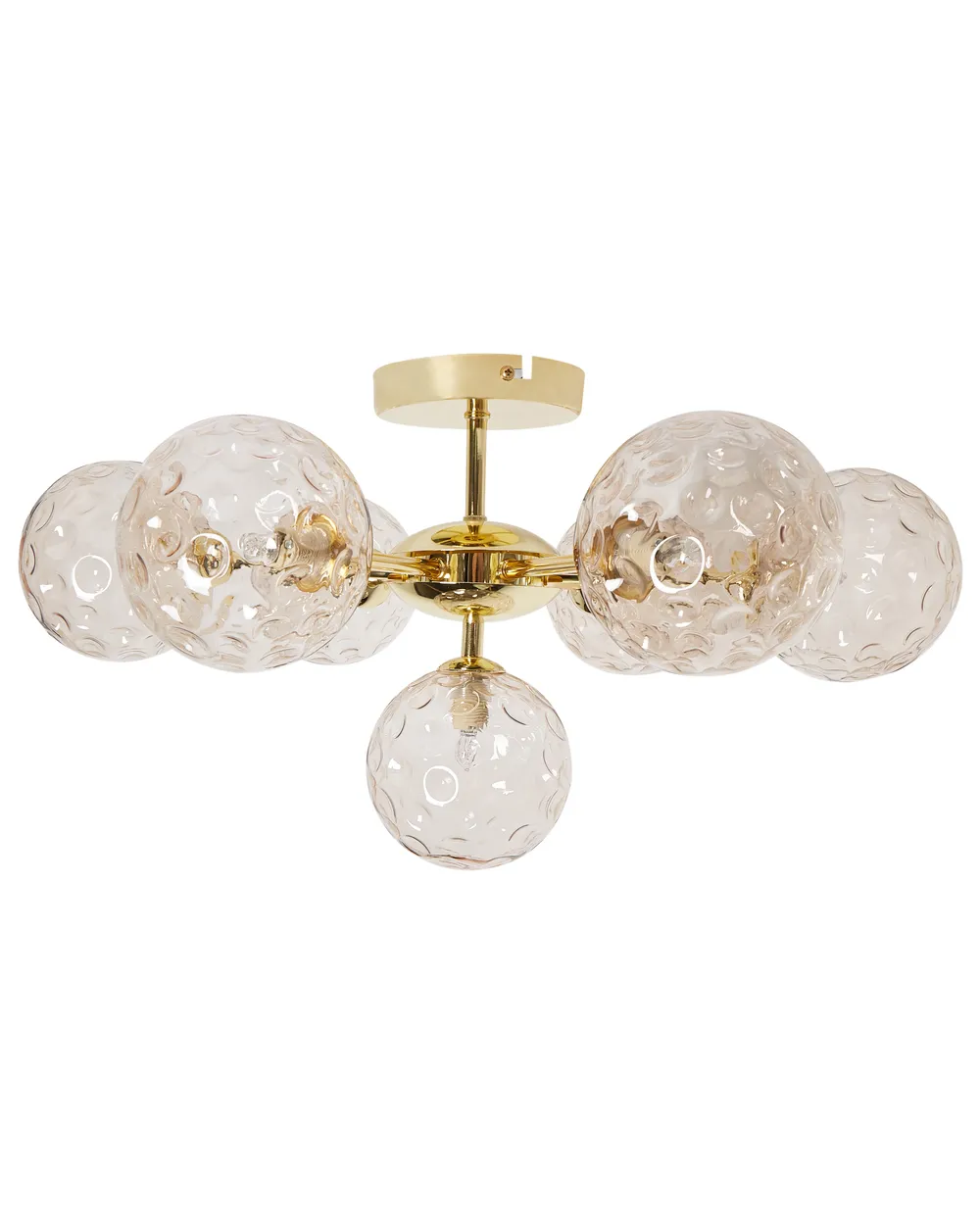 Lampa sufitowa ANADYR Szkło Beżowy