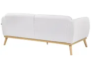 Set da salotto 5 posti LJUNG Bouclé Bianco_1076637