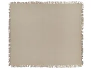 Narzuta na łóżko YERBENT Bawełna 200 x 220 cm Beżowoszary_918050