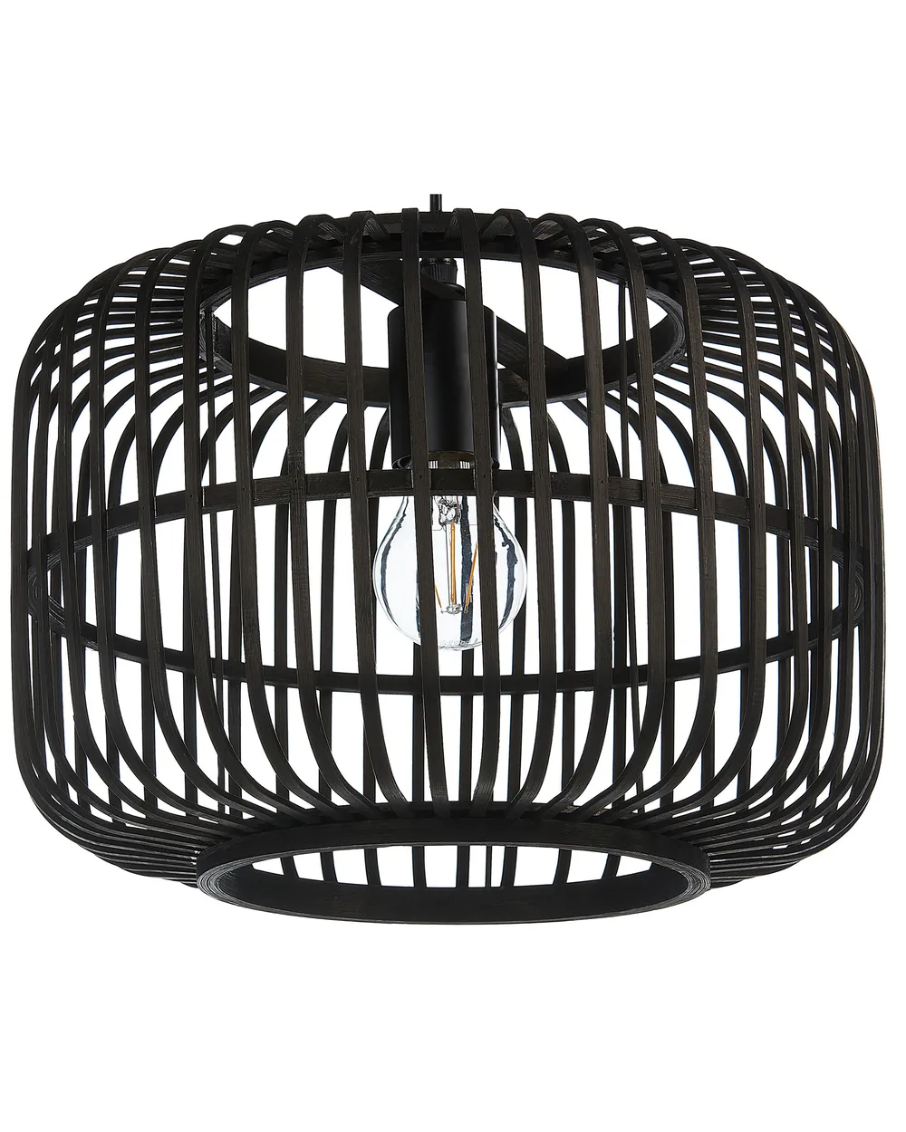 Pendant Lamp MACHEKE Bamboo Wood Black_827151