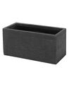 Plant Pot 50 x 23 x 24 cm Black MYRA_700503