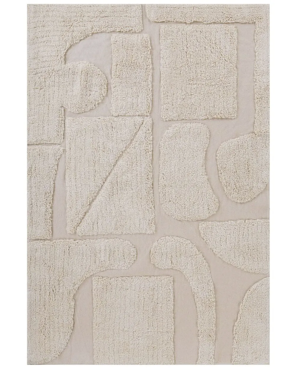 Rug DIYADIN Beige 160 x 230 cm Cotton_848376