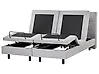 Adjustable Bed Fabric VICEROY 160 x 200 cm (EU King Size) Light Grey