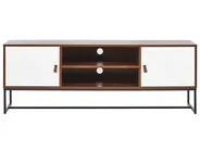 TV Stand NUEVA Dark Brown/ White_787497