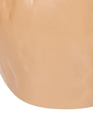 Wazon dekoracyjny KULIM 40 cm Ceramika Ciemnobeżowy_893618