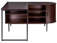 Sarok íróasztal SOLARI 140 cm 140 cm Sötétbarna_1191547