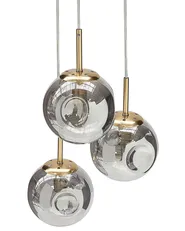 Pendant Lamp RALFES Glass Brass_868519