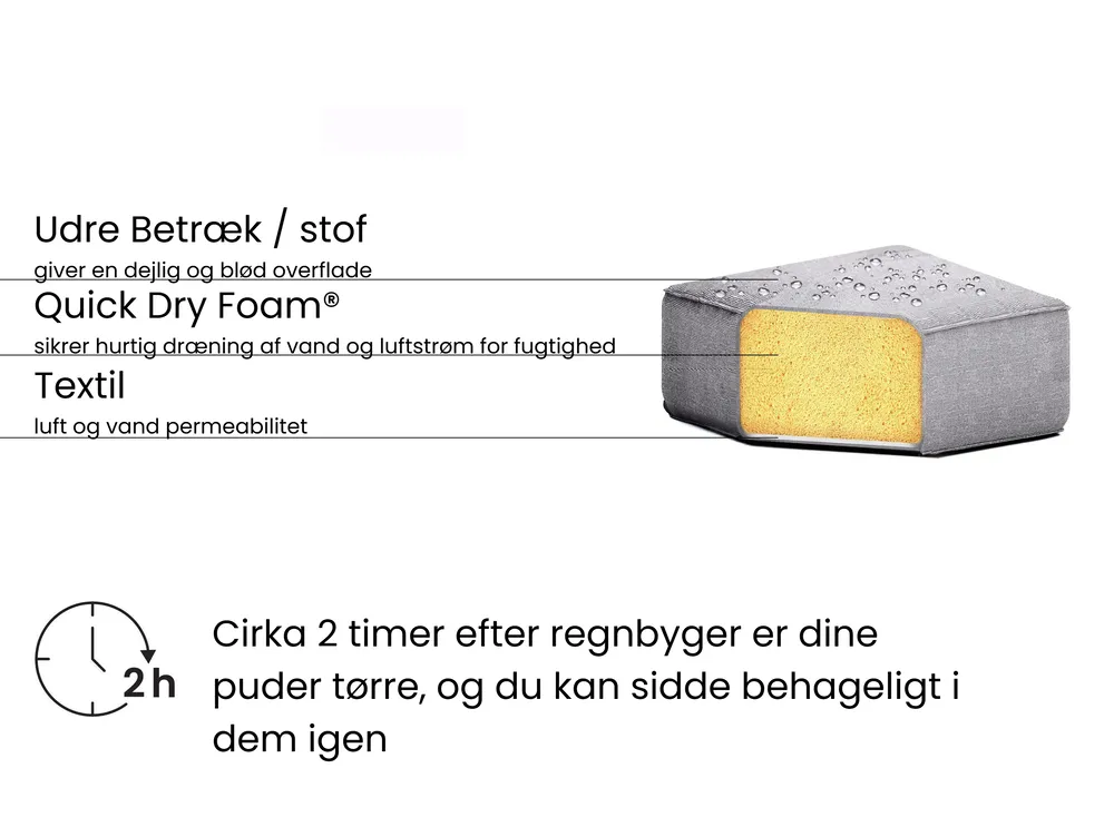 Sæt af 2 liggestole med hynder AMELIA Metal Lysegrå_991693