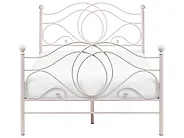 Cama Metal LYRA 120 x 200 cm Creme claro_1161992