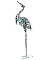 Garden Statue BASILAN Heron Multicolour_1082979