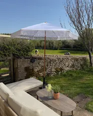 Parasol ogrodowy 258 cm MURASA Biały_1072625
